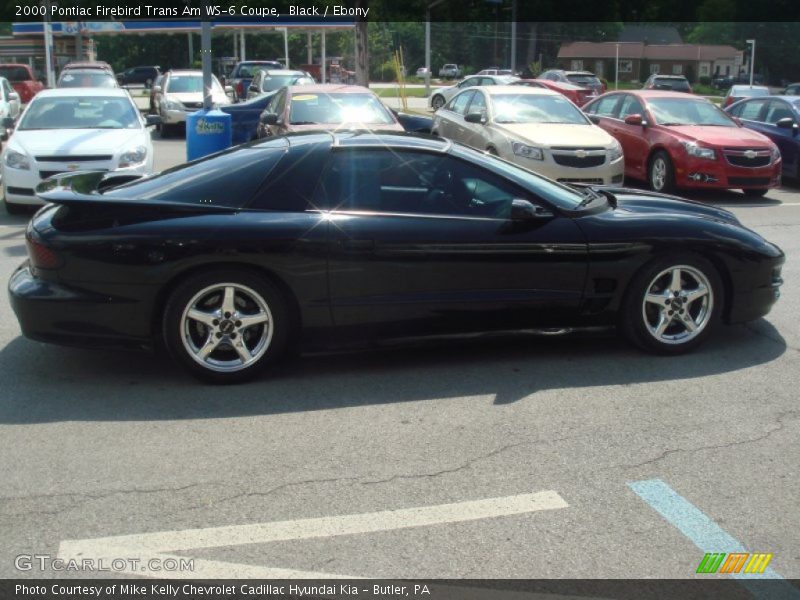Black / Ebony 2000 Pontiac Firebird Trans Am WS-6 Coupe