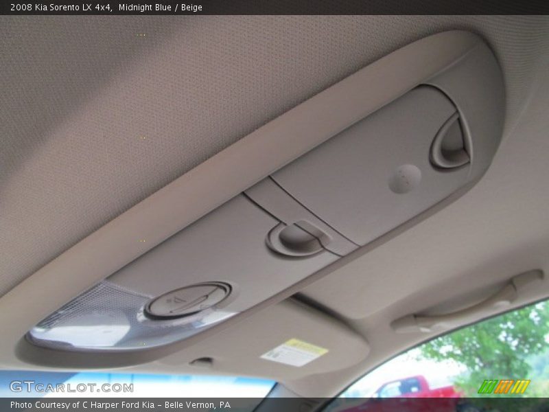 Midnight Blue / Beige 2008 Kia Sorento LX 4x4