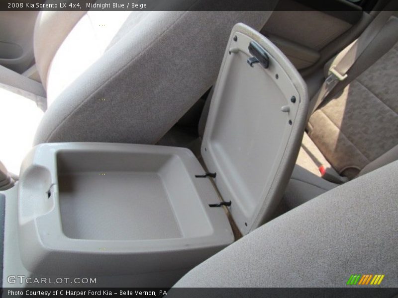 Midnight Blue / Beige 2008 Kia Sorento LX 4x4