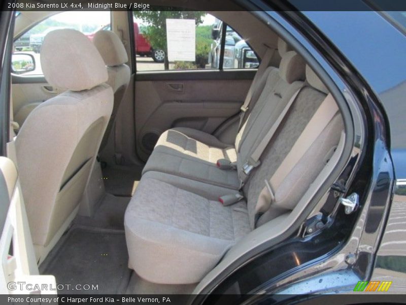 Midnight Blue / Beige 2008 Kia Sorento LX 4x4