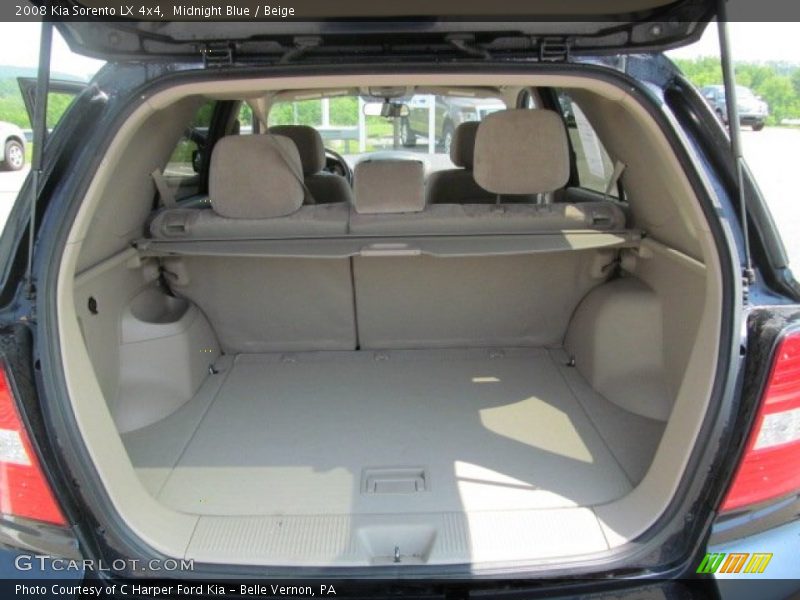 Midnight Blue / Beige 2008 Kia Sorento LX 4x4