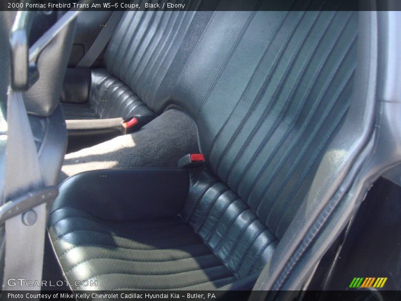 Black / Ebony 2000 Pontiac Firebird Trans Am WS-6 Coupe