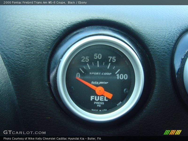 Black / Ebony 2000 Pontiac Firebird Trans Am WS-6 Coupe