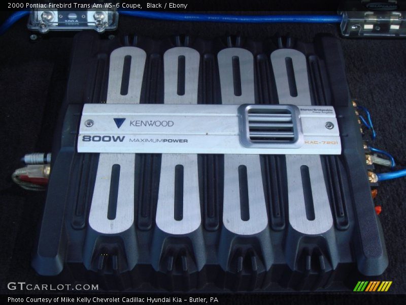 Black / Ebony 2000 Pontiac Firebird Trans Am WS-6 Coupe