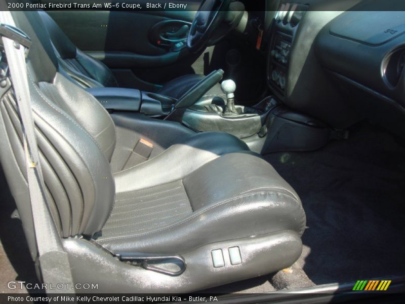  2000 Firebird Trans Am WS-6 Coupe Ebony Interior