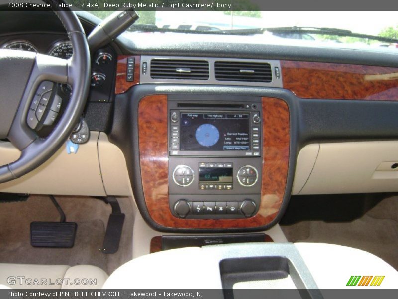 Deep Ruby Metallic / Light Cashmere/Ebony 2008 Chevrolet Tahoe LTZ 4x4