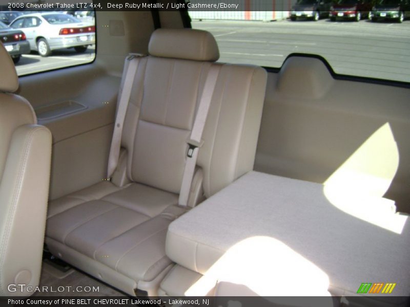 Deep Ruby Metallic / Light Cashmere/Ebony 2008 Chevrolet Tahoe LTZ 4x4