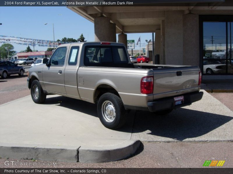 Arizona Beige Metallic / Medium Dark Flint 2004 Ford Ranger XL SuperCab