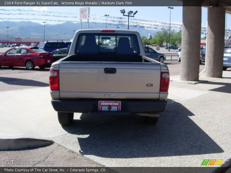 Arizona Beige Metallic / Medium Dark Flint 2004 Ford Ranger XL SuperCab