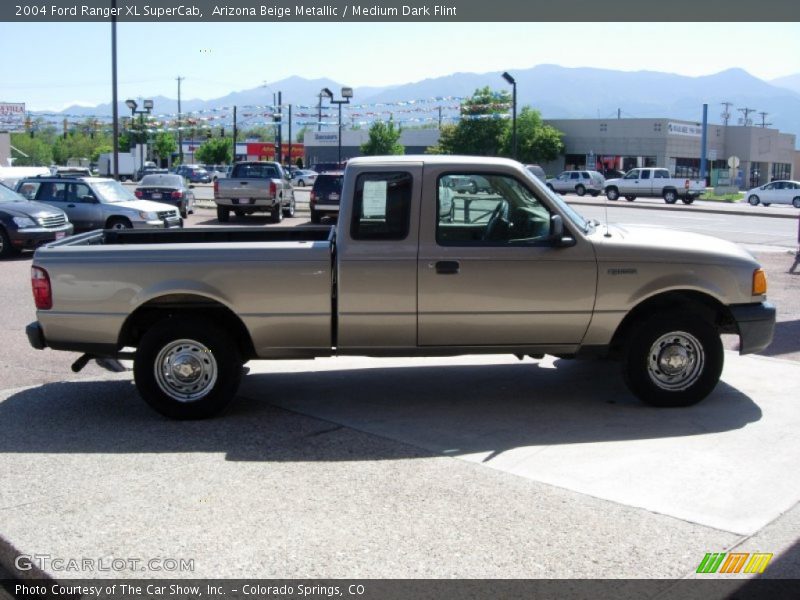 Arizona Beige Metallic / Medium Dark Flint 2004 Ford Ranger XL SuperCab