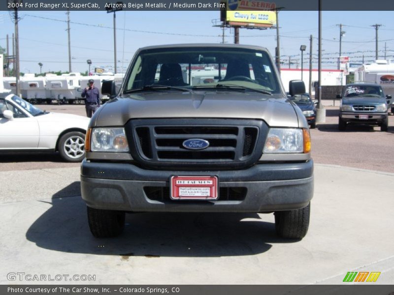 Arizona Beige Metallic / Medium Dark Flint 2004 Ford Ranger XL SuperCab