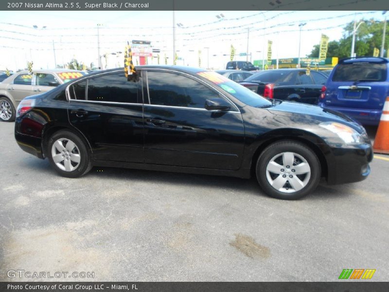 Super Black / Charcoal 2007 Nissan Altima 2.5 S