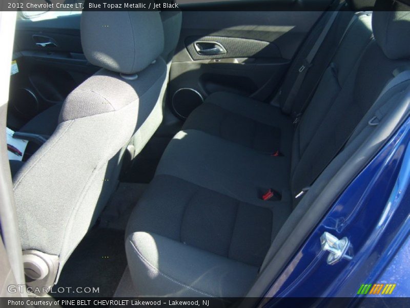 Blue Topaz Metallic / Jet Black 2012 Chevrolet Cruze LT