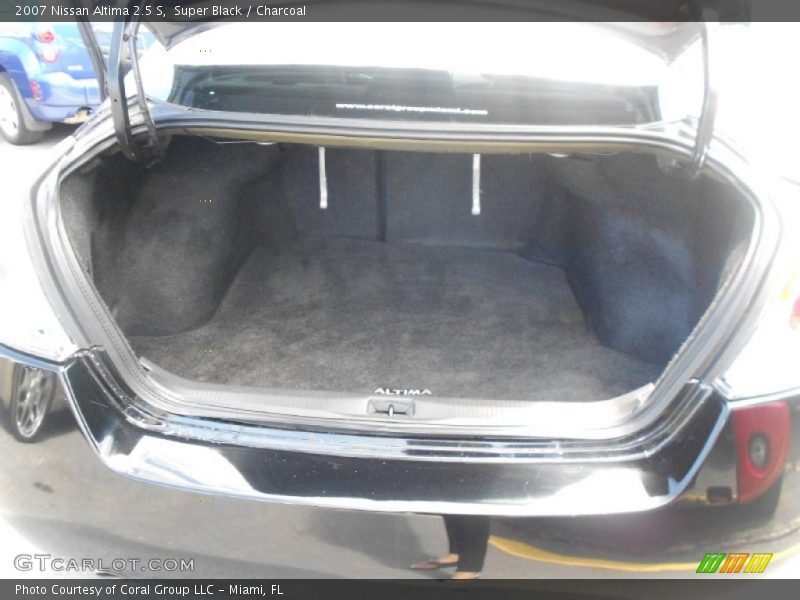 Super Black / Charcoal 2007 Nissan Altima 2.5 S