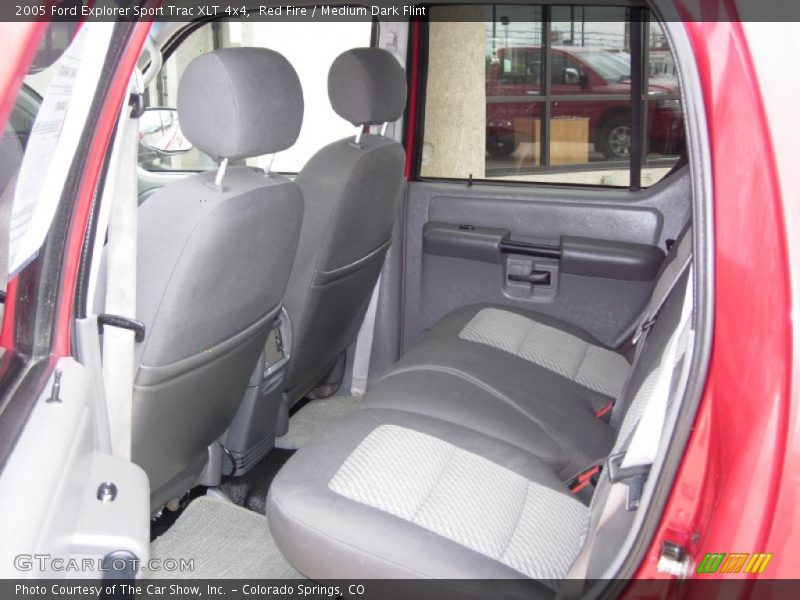 Red Fire / Medium Dark Flint 2005 Ford Explorer Sport Trac XLT 4x4