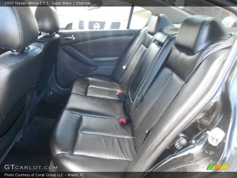 Super Black / Charcoal 2007 Nissan Altima 2.5 S