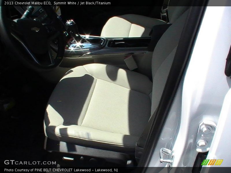 Summit White / Jet Black/Titanium 2013 Chevrolet Malibu ECO