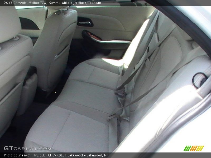 Summit White / Jet Black/Titanium 2013 Chevrolet Malibu ECO