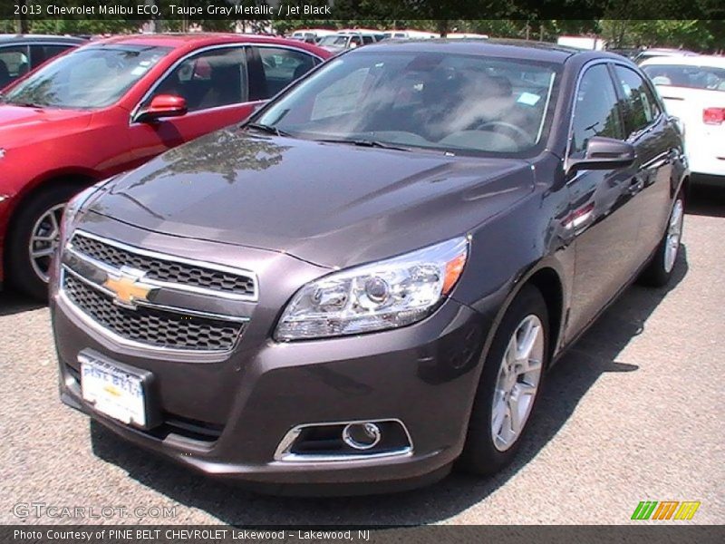 Taupe Gray Metallic / Jet Black 2013 Chevrolet Malibu ECO