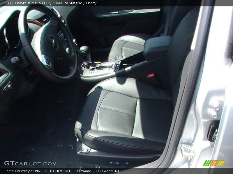Silver Ice Metallic / Ebony 2012 Chevrolet Malibu LTZ
