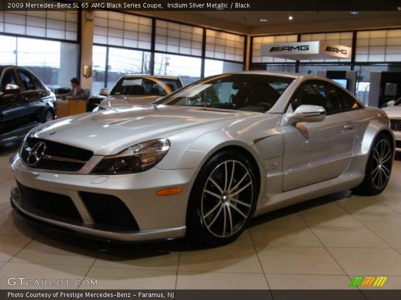 Iridium Silver Metallic / Black 2009 Mercedes-Benz SL 65 AMG Black Series Coupe