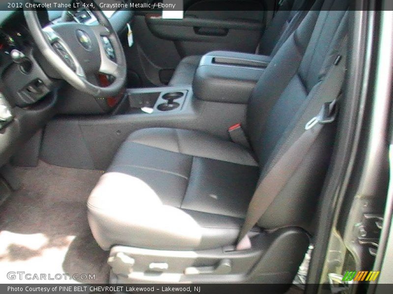 Graystone Metallic / Ebony 2012 Chevrolet Tahoe LT 4x4