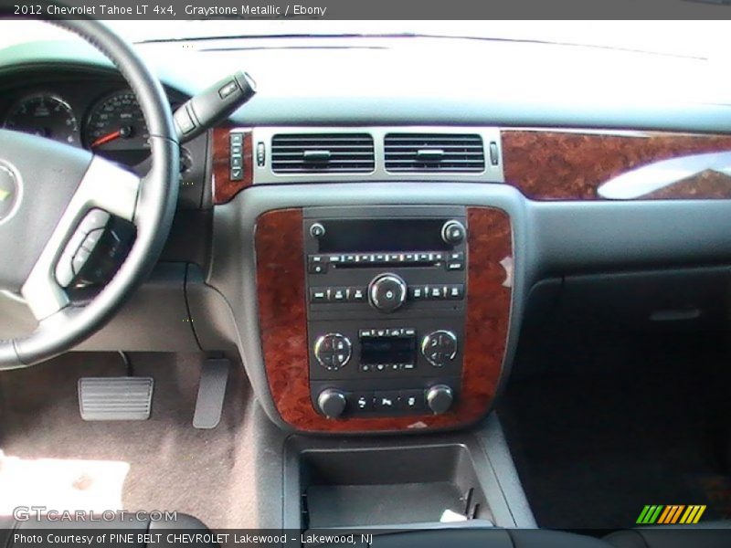 Graystone Metallic / Ebony 2012 Chevrolet Tahoe LT 4x4
