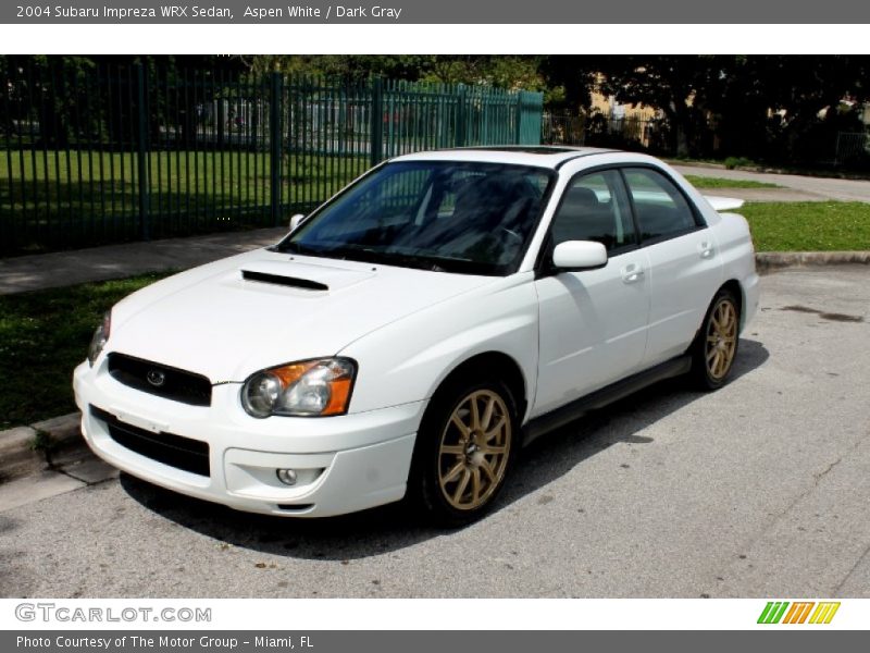 Front 3/4 View of 2004 Impreza WRX Sedan