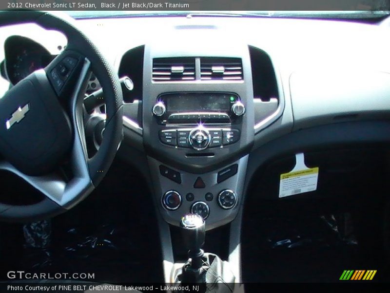 Black / Jet Black/Dark Titanium 2012 Chevrolet Sonic LT Sedan