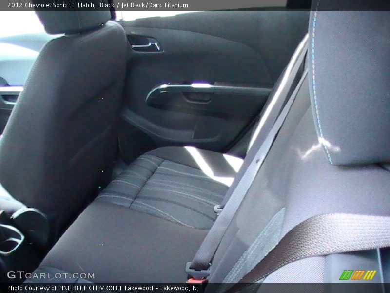 Black / Jet Black/Dark Titanium 2012 Chevrolet Sonic LT Hatch