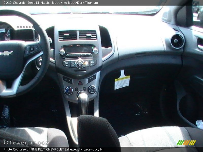 Black / Jet Black/Dark Titanium 2012 Chevrolet Sonic LT Hatch