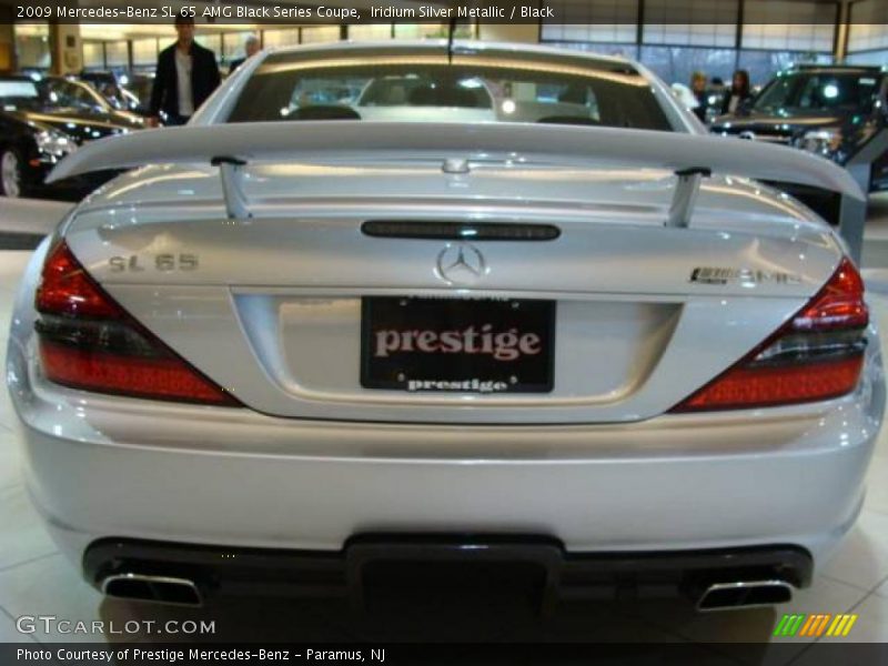 Iridium Silver Metallic / Black 2009 Mercedes-Benz SL 65 AMG Black Series Coupe