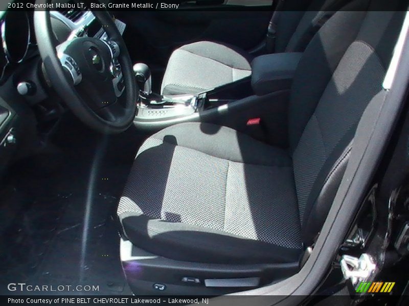 Black Granite Metallic / Ebony 2012 Chevrolet Malibu LT