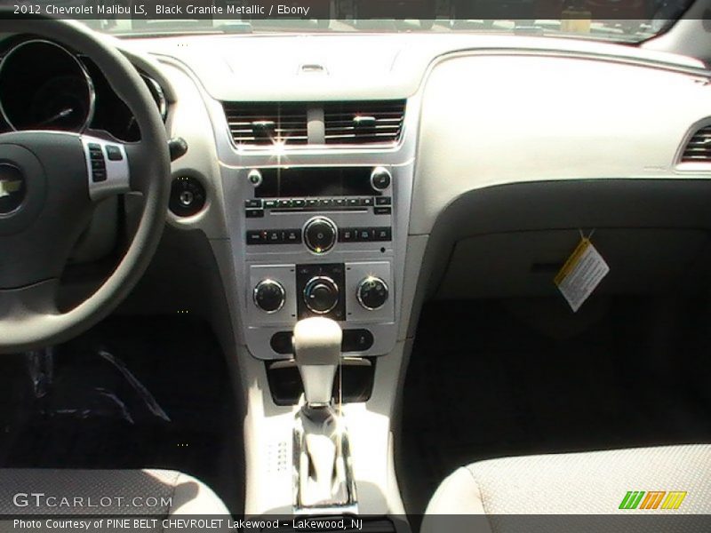Black Granite Metallic / Ebony 2012 Chevrolet Malibu LS