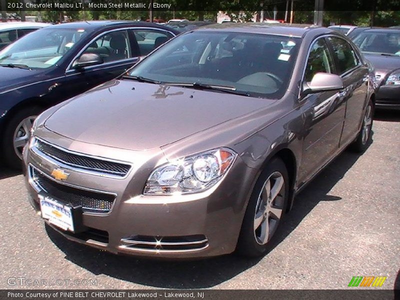 Mocha Steel Metallic / Ebony 2012 Chevrolet Malibu LT