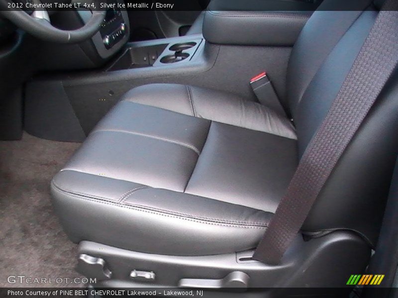 Silver Ice Metallic / Ebony 2012 Chevrolet Tahoe LT 4x4