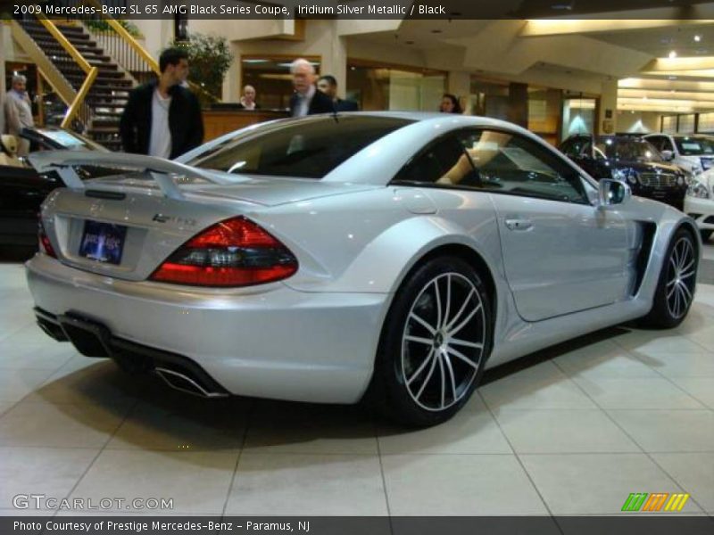 Iridium Silver Metallic / Black 2009 Mercedes-Benz SL 65 AMG Black Series Coupe