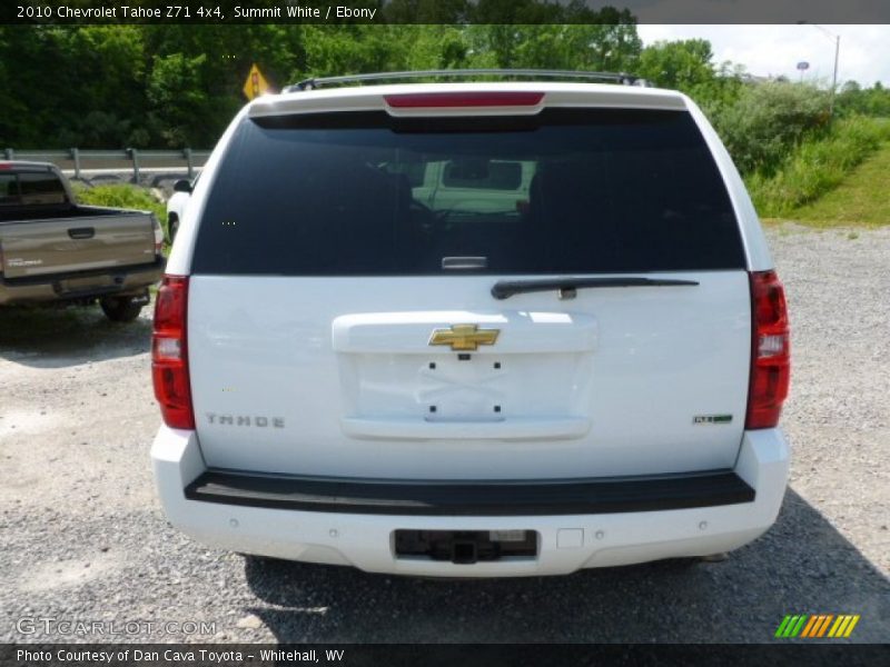 Summit White / Ebony 2010 Chevrolet Tahoe Z71 4x4
