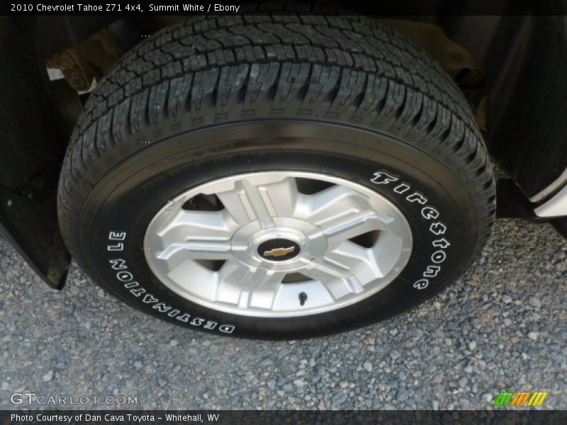 Summit White / Ebony 2010 Chevrolet Tahoe Z71 4x4