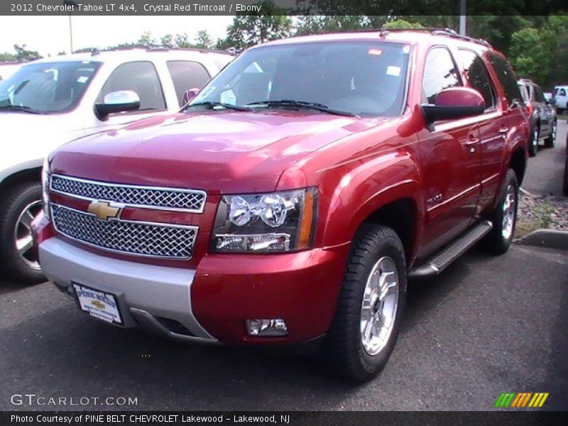 Crystal Red Tintcoat / Ebony 2012 Chevrolet Tahoe LT 4x4