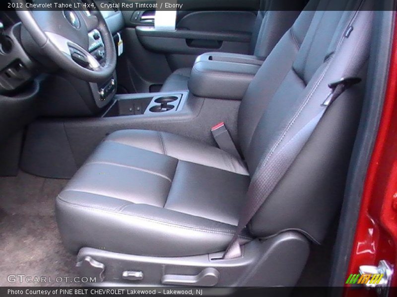 Crystal Red Tintcoat / Ebony 2012 Chevrolet Tahoe LT 4x4