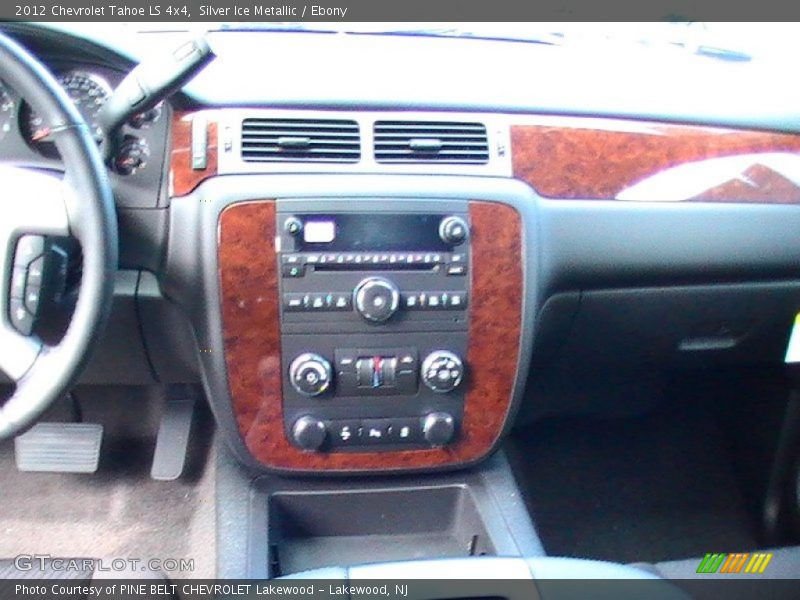 Silver Ice Metallic / Ebony 2012 Chevrolet Tahoe LS 4x4