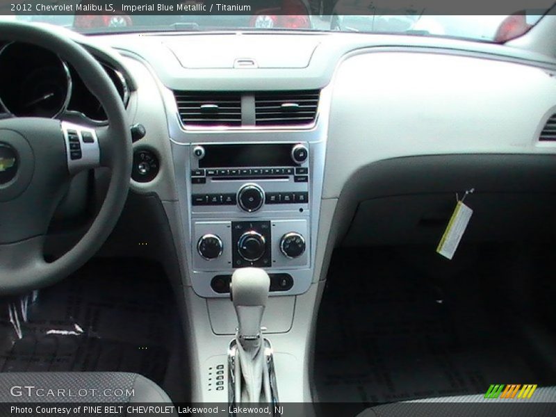Imperial Blue Metallic / Titanium 2012 Chevrolet Malibu LS