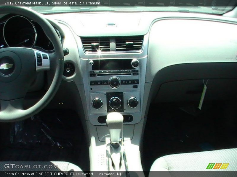 Silver Ice Metallic / Titanium 2012 Chevrolet Malibu LT