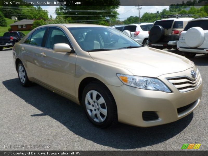 Sandy Beach Metallic / Bisque 2010 Toyota Camry