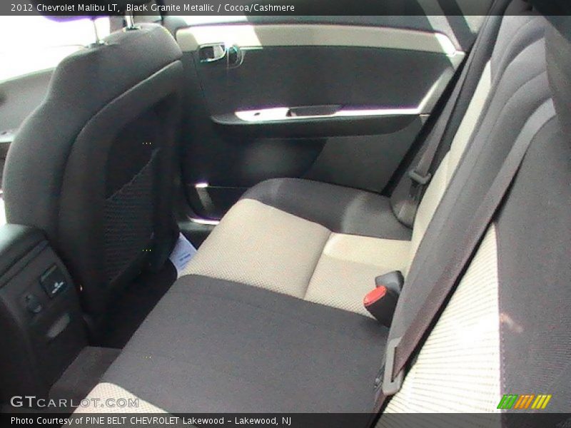 Black Granite Metallic / Cocoa/Cashmere 2012 Chevrolet Malibu LT