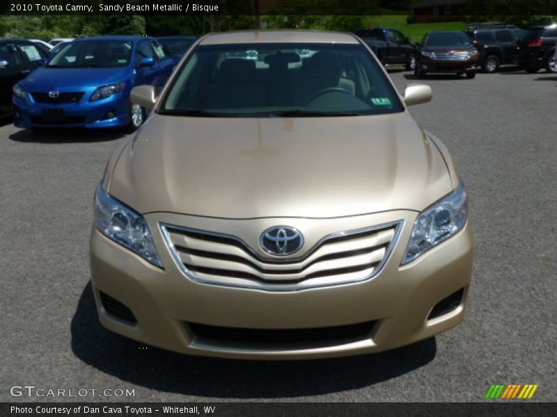 Sandy Beach Metallic / Bisque 2010 Toyota Camry
