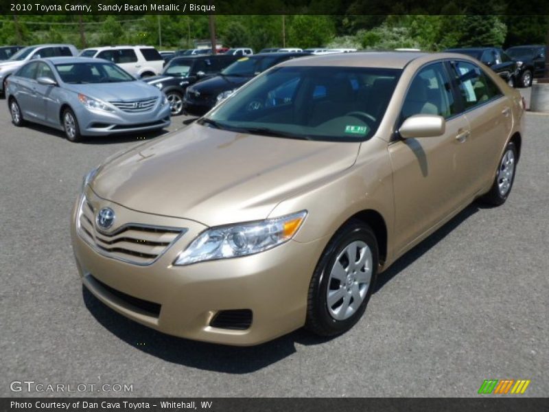 Sandy Beach Metallic / Bisque 2010 Toyota Camry