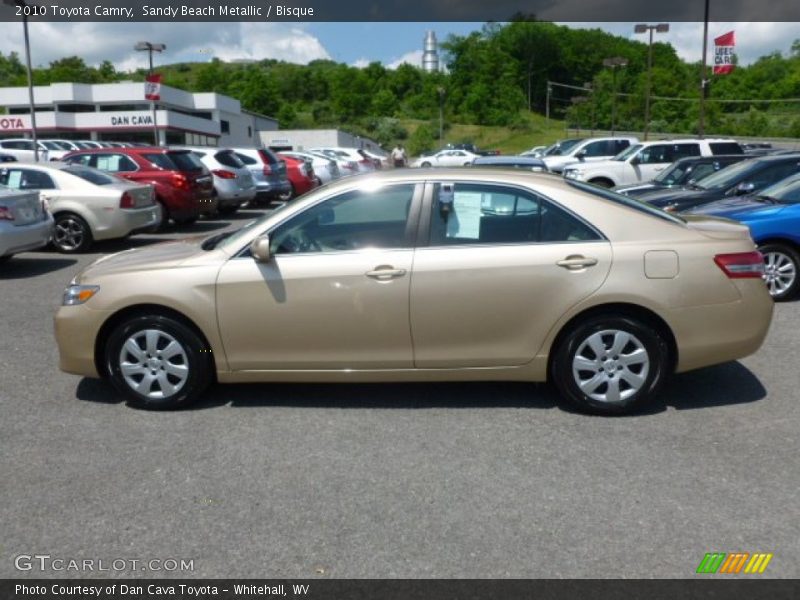 Sandy Beach Metallic / Bisque 2010 Toyota Camry