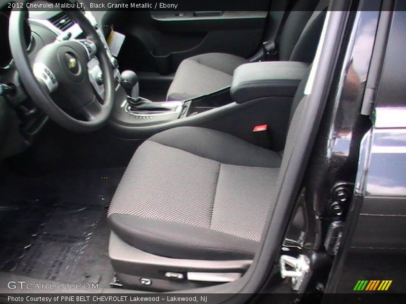 Black Granite Metallic / Ebony 2012 Chevrolet Malibu LT